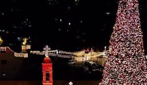 Christmas Returns To Bethlehem Gaza And Nazareth
