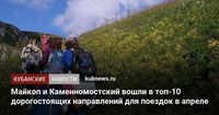 Майкоп и Каменномостский вошли в топ-10 дорогостоящих направлений для поездок в апреле