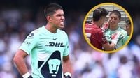Carlos Moreno consoló a Rodrigo Parra tras errores en Pumas vs Pachuca