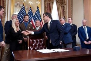 Marjorie Taylor Greene Breaks With Trump Over ICE Raids