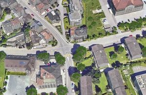 St Gallen Car Overlooks E Bike Rider Causing Injury