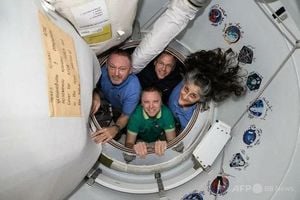 Astronauts Return After Unexpected Nine-Month Stay Aboard ISS