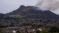 Massive wildfire sweeps Arthur's Seat, Scottish hiking spot popularized by Netflix show One Day
