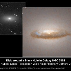 NGC 7052’nin Mahkûm Toz Diski