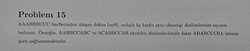 AAABBBCCC harflerinden oluşan dokuz harfli, ardışık üç harfin aynı olmadığı dizilimlerin sayısını bulabilir misiniz?