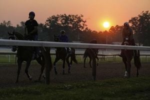 Belmont Stakes Triple Crown Showdown Unfolds Amid Rain