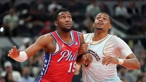 Sixers Fall Short Against Spurs In Hard-Fought Battle