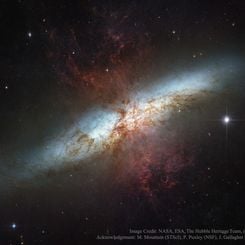  M82: Galaxy with a Supergalactic Wind 