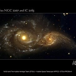 Spiral Galaxies in Collision