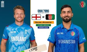 Afghanistan Meets England In Pivotal ICC Champions Trophy Clash