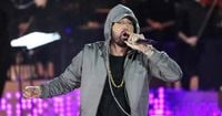 A former studio engineer is charged with stealing unreleased Eminem music and selling it online