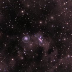 Dust and the NGC 7771 Group
