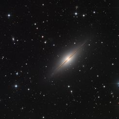  NGC 7814: The Little Sombrero in Pegasus 