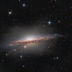 Portrait of NGC 1055