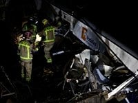 Barcelona rail crash kills 1 days after deadly train wreck in Spain’s south