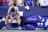 US Open: Daniil Medvedev fined $42.5K for meltdown, racket smash in wild loss to Benjamin Bonzi