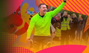 Paddy McGuinness Triumphs In Children In Need Cycling Challenge