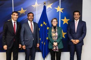 UAE And EU Discuss Strengthening Strategic Partnerships