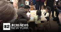 NYC Mayor-elect Zohran Mamdani visits Brooklyn child care center