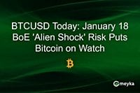 BTCUSD Today: January 18 BoE 'Alien Shock' Risk Puts Bitcoin on Watch | Meyka
