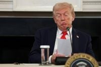 ‘Who?’ Trump stumbles after being asked about the suspension of Habeas Corpus during Antifa roundtable