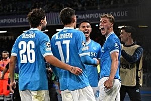 Napoli Edge Genoa In Five-Goal Serie A Thriller