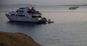 Tragic Sinking Of Tour Boat Off Red Sea