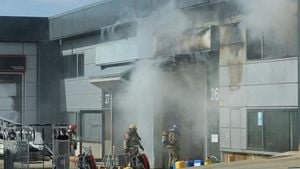 Toxic Cloud Forces Evacuation Of 150,000 In Catalonia