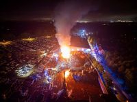 Großbrand in Essen bleibt auch für Gelsenkirchen nicht ohne Folgen ++ 15 Meter hohe Flammen