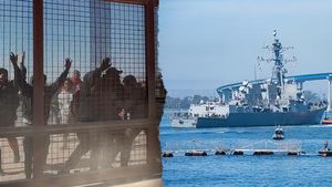 USS Spruance Deployed To Support Southern Border Security Efforts