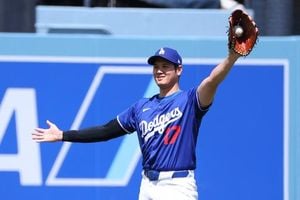 Ohtani Hits 10th Home Run As Dodgers Star Shines