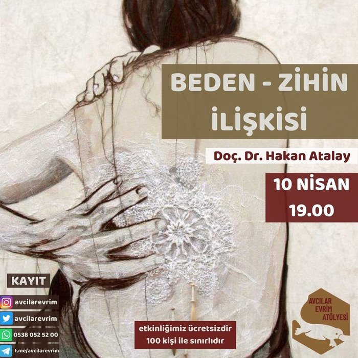 Beden-Zihin İlişkisi | Doç. Dr. Hakan Atalay - 10 Nisan 19.00