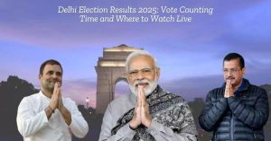 BJP Leads Delhi Assembly Elections 2025, AAP Faces Tough Battle