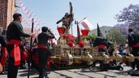 Viacrucis Puebla 2025: Procesión de Viernes Santo HOY 18 abril EN VIVO