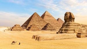 Groundbreaking Discovery Claims Vast Underground City Beneath Giza Pyramids