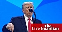 Trump renews attack on UK for not allowing more oil drilling in North Sea – UK politics live