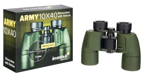 Levenhuk Army 10x40 Artıkıllı Binoküler Dürbün