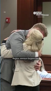 Video Man convicted in fatal Georgia hit-and-run forgiven by wife of victim