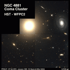 Coma’daki Eliptik Gökada NGC 4881