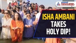 Isha Ambani Shines At Maha Kumbh 2025 Rituals