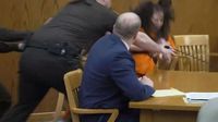 Wisconsin courtroom attack: Taylor Schabusiness lunges at attorney