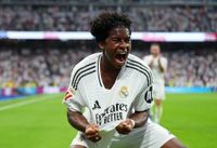 Endrick sets all-time La Liga record with Real Madrid debut goal