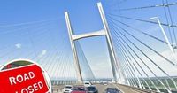 Bridge closures and road works causes delays on Severn Bridges