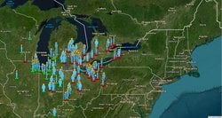 Ohio ve Büyük Göller Bölgesinde Parlak Yeşil Ateş Topu: 200'den Fazla Görgü Tanığı.
