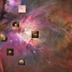 Planetary Systems Now Forming in Orion