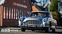 Aston Martin DB5 made famous by James Bond left to rust on drive now worth £1m