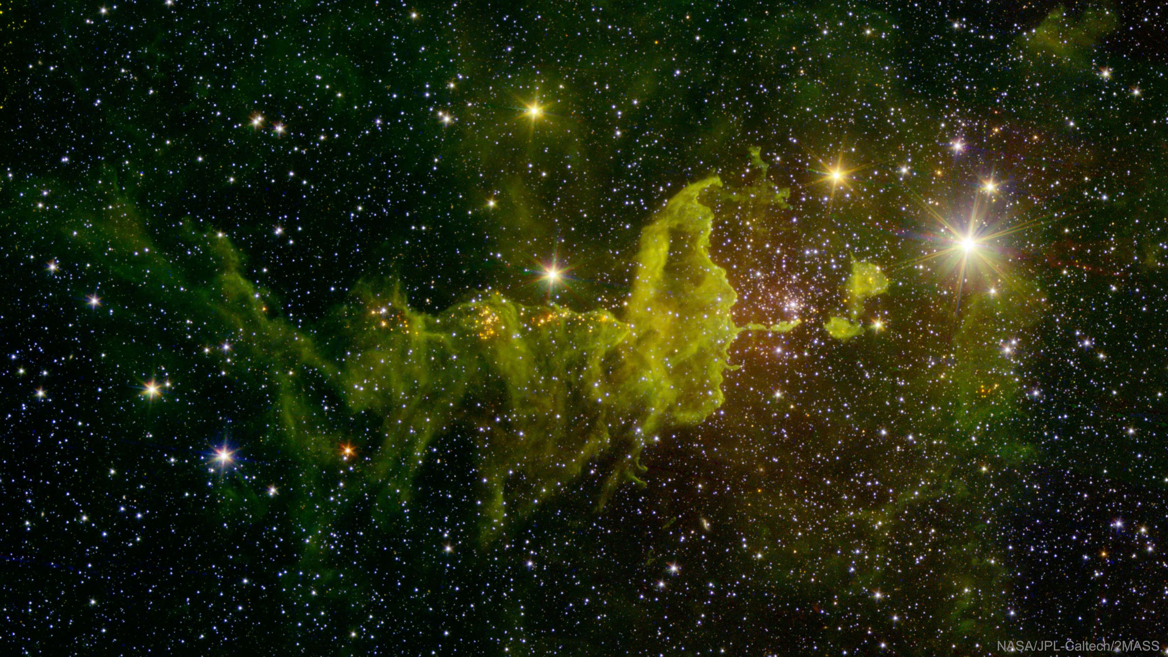  The Spider Nebula in Infrared 