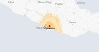 Map: 6.5-Magnitude Earthquake Shakes Mexico