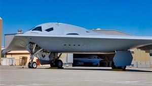 Second B-21 Raider Bomber Takes Flight In California