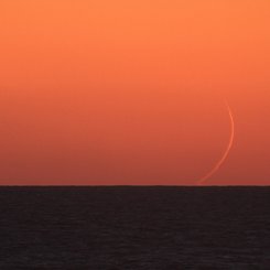  Moonset from Taiwan 